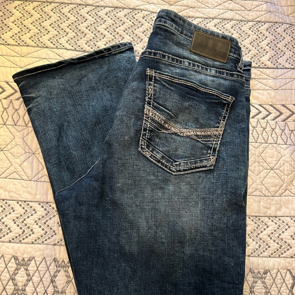 Men’s Buckle BKE bootleg jeans